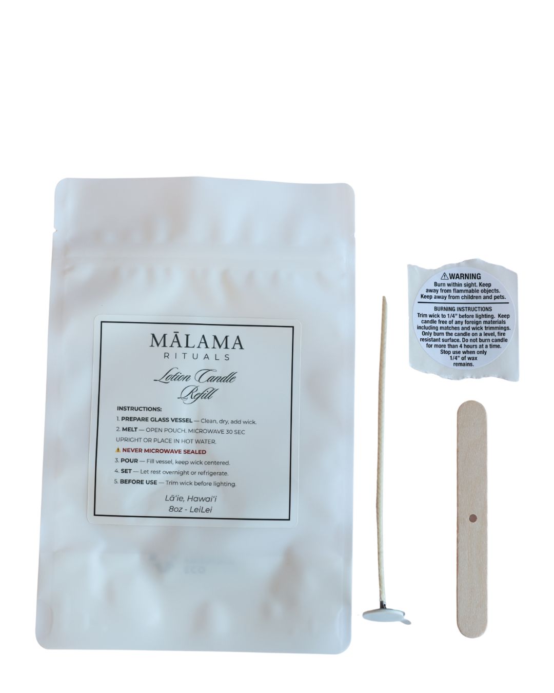 Lotion Candle Refill Kit